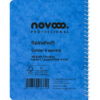 NOVOOO    Spiralheft ass.     9.1×12.1cm 729776    kariert, 4mm, 70g     48 Blatt – Bild 2