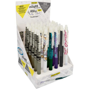 ONLINE    Gelschreiber MagiXX Design 35077/36  Display, assortiert   36 Stück