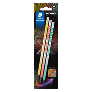 STAEDTLER Bleistift NORIX             HB 181-HBBK3 Upcycling              3 Stück