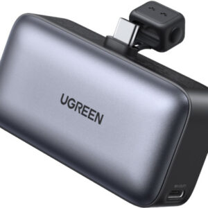 UGREEN    Nexode Power Bank  5000mAh 35338     Built-in USB-C Connector