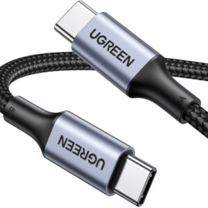 UGREEN    Cable USB-C to USB-C 2.0 70428     100W,Alu Case,Braid 1.5m, Gr.