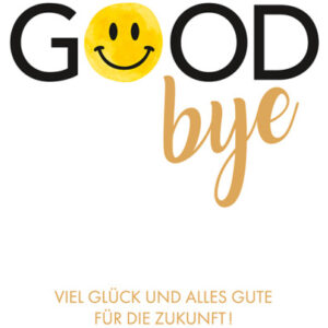 ABC       Abschiedskarte              B6 52298     Goodbye