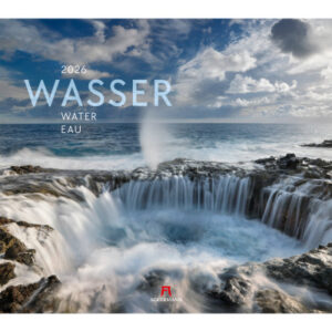 ACKERMANN Bildkalender              2026 2632      Wasser ML              54x48cm