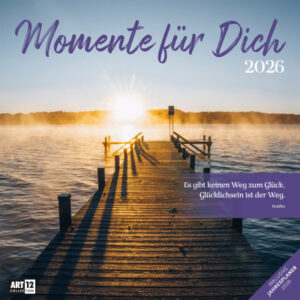 ACKERMANN Bildkalender              2026 4602      Momente für Dich ML    30x30cm