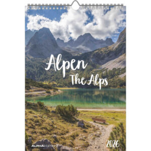 ALPHA EDI Bildkalender              2026 160293    Alpen                23.7x34cm
