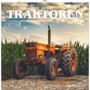 ALPHA EDI Bildkalender              2026 160311    Traktoren ML           30x30cm