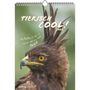 ALPHA EDI Bildkalender              2026 160492    Tierisch cool! DE    23.7x34cm