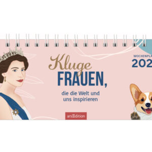 ARS EDITI Tischkalender             2026 13573     Kluge Frauen DE    29.7x11.5cm