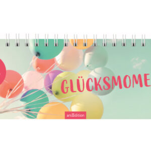 ARS EDITI Tischkalender             2026 13574     Glücksmomente DE   29.7x11.5cm