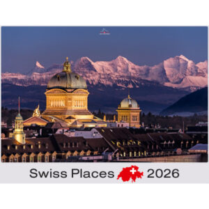 CALENDARI Bildkalender              2026 36205090  Swiss Places ML        40x31cm
