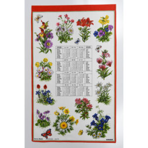 DOERIG    Alpenblumen Reinleinen    2026 19.2659   1J/1S ML               40x70cm