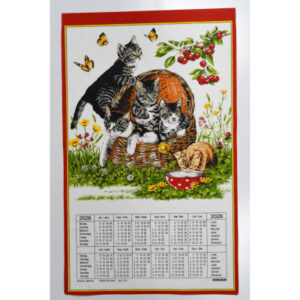 DOERIG    Katzen Reinleinen         2026 19.2662   DE/FR                  40x70cm