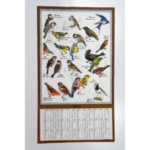 DOERIG    Vögel Reinleinen          2026 19.2694   DE/FR                  40x70cm