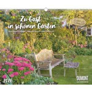 DUMONT    Bildkalender              2026 260375    Schöne Gärten ML     52x42.5cm