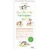 DUMONT    Familienplaner            2026 260668    Yoga Kühe 6 Spalten    22x49cm