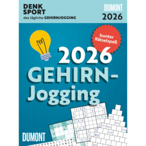 DUMONT    Gehirnjogging  S. Heine   2026 260672                       11.8x15.9cm