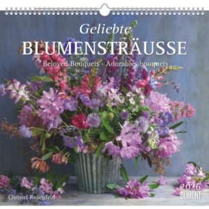 DUMONT    Bildkalender              2026 260813    Blumensträusse ML    38x35.5cm
