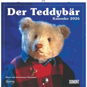 DUMONT    Bildkalender              2026 260816    Der Teddybär DE        30x30cm