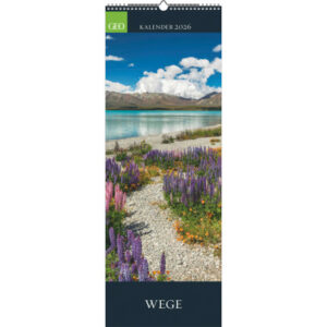 GEO       Bildkalender              2026 95004184  GEO Wege               25x69cm