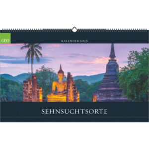 GEO       Bildkalender              2026 95006935  GEO Sehnsuchtsorte     58x36cm