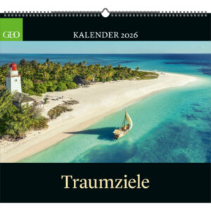 GEO       Bildkalender              2026 95007291  GEO Traumziele         50x45cm