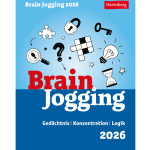 HARENBERG Abreisskalender           2026 210370026 Brain Jogging DE     12.5x16cm
