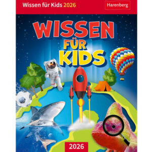 HARENBERG Abreisskalender           2026 210470026 Wissen für Kids DE   12.5x16cm