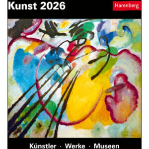 HARENBERG Abreisskalender           2026 210530026 Kunst DE           15.4x16.5cm