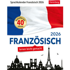 HARENBERG Abreisskalender           2026 211090026 Französisch DE, FR   12.5x16cm