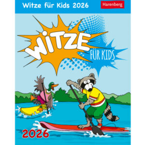 HARENBERG Abreisskalender           2026 330985126 Witze für Kids DE    12.5x16cm