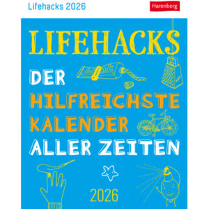 HARENBERG Abreisskalender           2026 330994926 Lifehacks DE           11x14cm