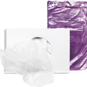 HARTMANN  Hygienebeutel PE    19x33x28cm 723943    lila, 40x50 Stück