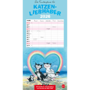 HEYE      Familienpl. Kater Jacob   2026 1598+26   1M/1S DE 5 Spalten     21x45cm
