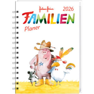 HEYE      Familienagenda H. Heine   2026 21512+26  1W/2S DE           15.2x23.2cm