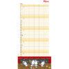 HEYE      Familienplaner Sheepworld 2026 22343+26  1M/1S DE 5 Spalten     21x45cm – Bild 3
