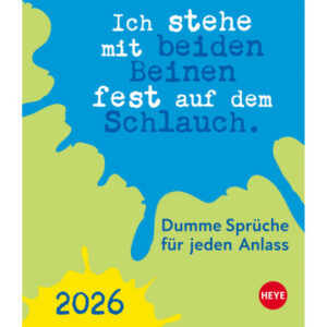 HEYE      Abreisskal. Dumme Sprüche 2025 22594+25  DE                     11x14cm