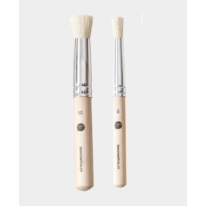 I AM CREA Schablonierpinsel Set 1011.16   6+10mm, FSC