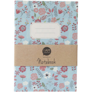 I AM CREA Notizbuch                   A5 4005.07   Blumen               60 Seiten