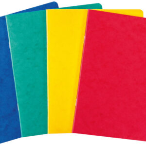NOVOOO    Pressspanheft ass.   17.5×22cm 729788    4mm kariert, 80g      48 Blatt