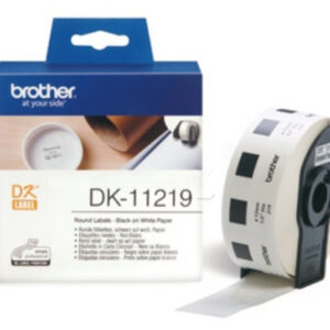 PTOUCH    Etiketten rund            12mm DK-11219  QL-500/550     1200 Stk./Rolle