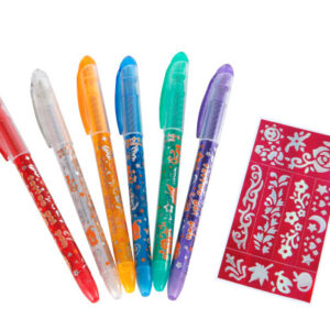 ROOST     Glitzer-Tattoostifte 590221    Glamour                6 Stück