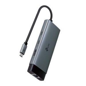 TP-LINK   USB-C 6-Port Hub UH6120C   HDMI 4K,USB-A&C, PD 100W,RJ45