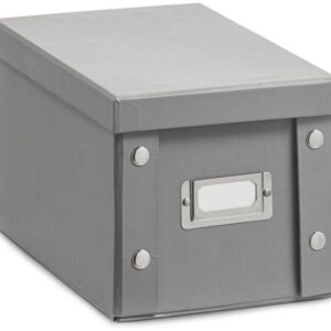 ZELLER    CD-Box                    6.9l 17595     grau              16.5x28x15cm