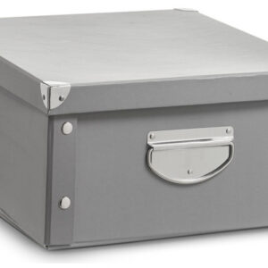 ZELLER    Aufbewahrungsbox          22lt 17599     grau                40x33x17cm