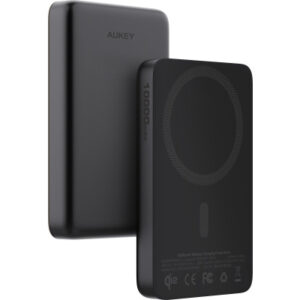 AUKEY     MagFusion Slim 10000mAh PB-MS08 B Powerbank Qi2 Wireless,Black