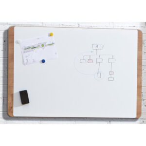 BEREC     Whiteboard Holz NAT6420   lackiert              75x115cm