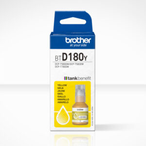 BROTHER   Tintenflasche           yellow BTD180Y   DCP-T580DW         5000 Seiten