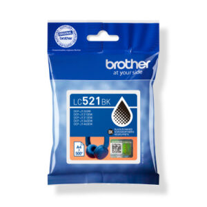 BROTHER   Tintenpatrone          schwarz LC-521BK  DCP-J1360DW         500 Seiten