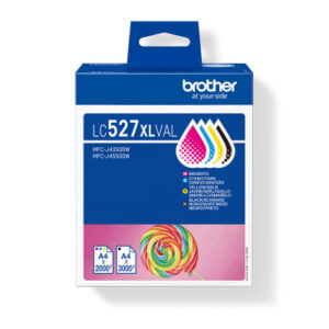 BROTHER   Valuepack Tinte          CMYBK LC-527XLV MFC-J4350DW   2000/3000 Seiten