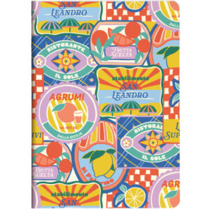 CLAIREFON Notizheft DolceAmore 14.8x21cm 116263C   liniert assortiert    32 Blatt